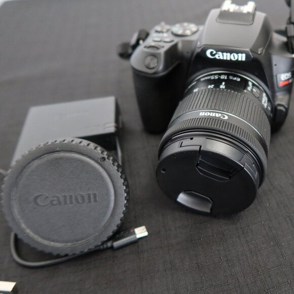 Canon EOS Rebel SL3 DSLR Camera with 18-55mm - Picture 2 of 9